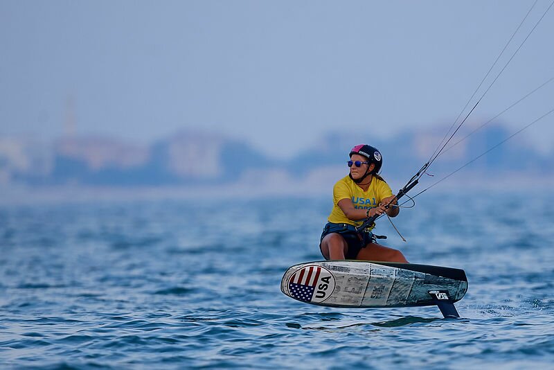 Kitefoil Racing: Katara Beach