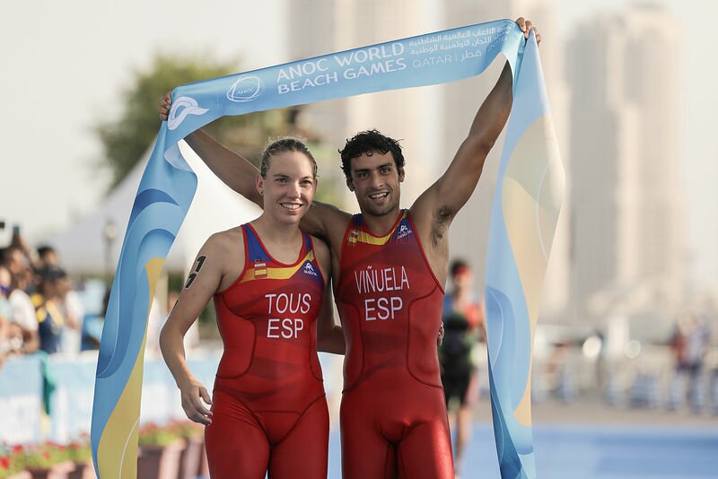 Aquathlon Mixed Team Relay - Final: Spain