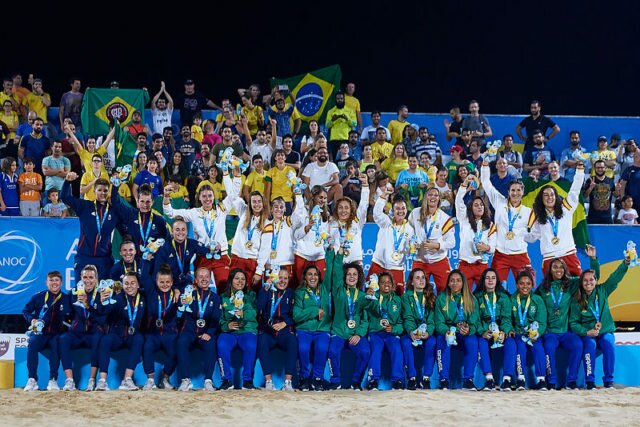 World No 1, World Champions, ANOC World Beach Games Champions: Brazil Dominates Again